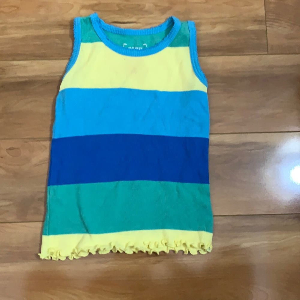 Lettuce Edge Striped Tank